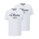 s.Oliver T-Shirt Casual im 2er Pack Silber