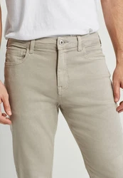 Next Slim Fit Stretch Jeans Khaki/Beige