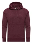 WOTEGA Kapuzenpullover Sweat Hoodie Lion Dunkelrot/Bordeaux/Lila/Rosa