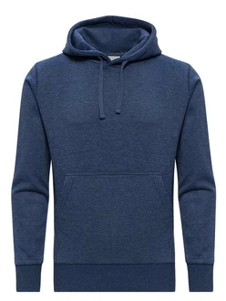 WOTEGA Kapuzenpullover Sweat Hoodie Lion Dunkelblau/Blau WOTEGA Kapuzenpullover Sweat Hoodie Lion Dunkelblau/Blau