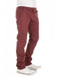 Yazubi Chino Hose Luke Dunkelrot/Rot/Braun/Bordeaux