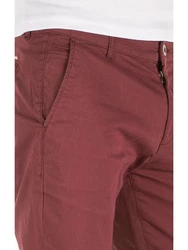 Yazubi Chino Hose Luke Dunkelrot/Rot/Braun/Bordeaux