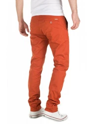 Yazubi Chino Hose Luke Orange/Rot
