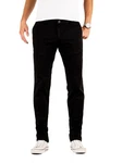 Yazubi Chino Hose Luke Schwarz/Orange Yazubi Chino Hose Luke Schwarz/Orange