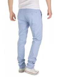 Yazubi Chino Hose Luke Hellblau/Blau