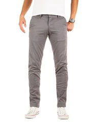 Yazubi Chino Hose Luke Grau/Hellgrau/Khaki/Dunkelgrau