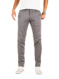 Yazubi Chino Hose Luke Grau/Hellgrau/Khaki/Dunkelgrau