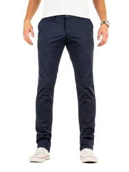 Yazubi Chino Hose Luke Dunkelblau/Blau/Hellblau