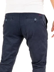 Yazubi Chino Hose Luke Dunkelblau/Blau/Hellblau
