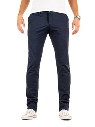 Yazubi Chino Hose Luke Dunkelblau/Blau/Hellblau