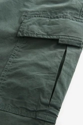 Next Utility-Cargohose Regular Tapered Dunkelgrün/Grün