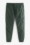 Next Utility-Cargohose Regular Tapered Dunkelgrün/Grün