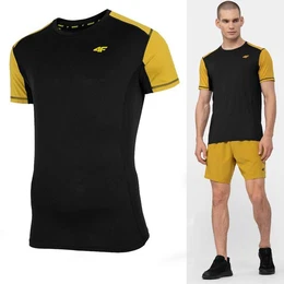 T-Shirt - Herren Trainingsshirt mit Flachnhten