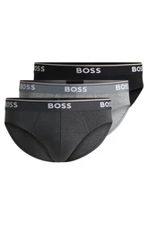 BOSS Slip Cotton Stretch (3-St) Grau/Dunkelgrau/Rosa/Beige