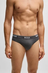 BOSS Slip Cotton Stretch (3-St) Grau/Dunkelgrau/Rosa/Beige