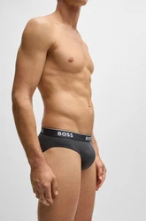 BOSS Slip Cotton Stretch (3-St) Grau/Dunkelgrau/Rosa/Beige