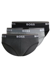 BOSS Slip Cotton Stretch (3-St) Grau/Dunkelgrau/Rosa/Beige