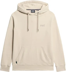 Superdry Kapuzensweatshirt Essential Logo Hoodie Khaki/Beige/Braun