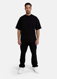 Stoffhose mit elastischem Bund