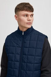 !Solid Steppweste SDGlen Dunkelblau/Blau/Hellblau