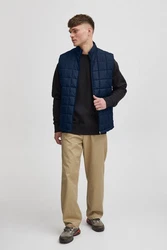 !Solid Steppweste SDGlen Dunkelblau/Blau/Hellblau