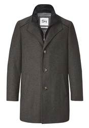 S4 Jackets Wollmantel Newton Schwarz