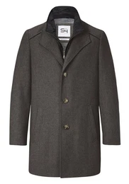 Wollmantel Newton Black Wollmantel Newton Black