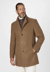 S4 Jackets Wollmantel Newton Schwarz