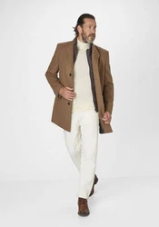 S4 Jackets Wollmantel Newton Schwarz