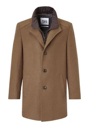 S4 Jackets Wollmantel Newton Schwarz