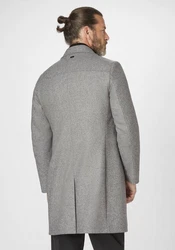 S4 Jackets Wollmantel EDISON Grau