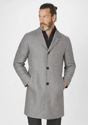 S4 Jackets Wollmantel EDISON Grau