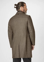 S4 Jackets Wollmantel EDISON Braun/Grau/Beige/Khaki