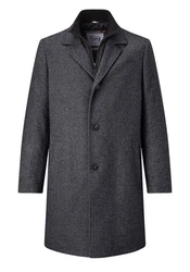 S4 Jackets Wollmantel EDISON Dunkelgrau/Grau/Dunkelblau