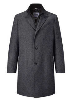 S4 Jackets Wollmantel EDISON Dunkelgrau/Grau/Dunkelblau