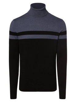 Finshley & Harding Strickpullover Dunkelblau/Schwarz Finshley & Harding Strickpullover Dunkelblau/Schwarz