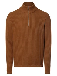 FYNCH-HATTON Strickpullover Orange/Braun