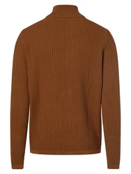 FYNCH-HATTON Strickpullover Orange/Braun