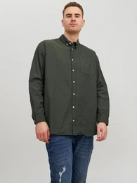 Plus Langarmhemd Oxford (1-tlg)