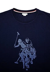 U.S. Polo Assn Longsleeve Shirt R-Neck Dunkelblau/Blau