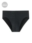 Schiesser Slip Mini Unterhose Basic Hellblau/Schwarz/Braun/Dunkelblau