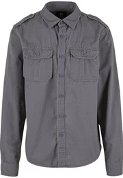 Langarmhemd Herren Vintage Shirt (1-tlg)