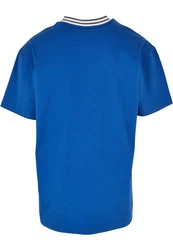 URBAN CLASSICS T-Shirt Herren Kicker Tee Blau/Dunkelblau/Hellblau