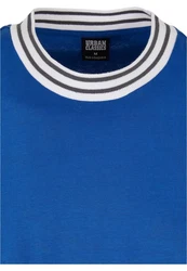 URBAN CLASSICS T-Shirt Herren Kicker Tee Blau/Dunkelblau/Hellblau