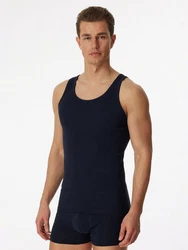Schiesser Tanktop Herren Shirts (2-tlg) Dunkelblau
