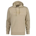 Gant Sweatshirt Regular Tonal Shield Hoodie Beige