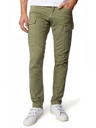 WOTEGA Cargohose Cargo Pants Daryl Khaki/Dunkelgrün