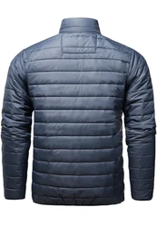 Amaci&Sons Steppjacke Pomona Herren Outdoor Basic Patch Jacke Dunkelblau/Hellblau