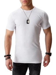 Wotega T-Shirt Alton Basic Tee Crew Neck Set Weiß/Creme/Dunkelblau/Schwarz/Grau