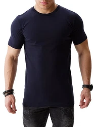 Wotega T-Shirt Alton Basic Tee Crew Neck Set Dunkelblau